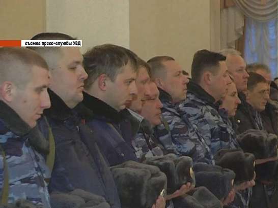 Отправка полицейских в Чечню