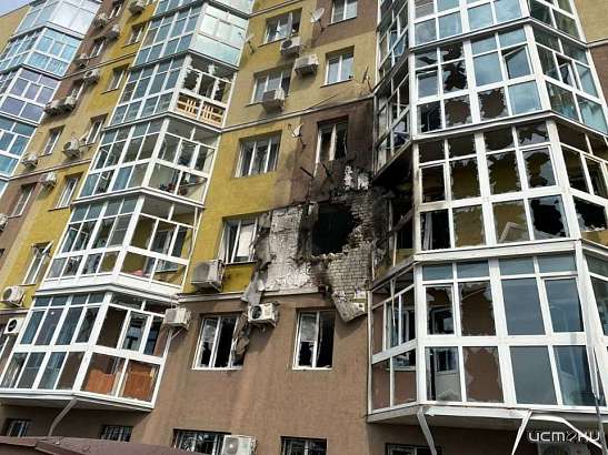 В соседнем с Орлом Воронеже упал беспилотник