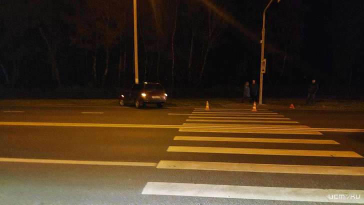 Под Орлом легковушка сбила женщину на зебре