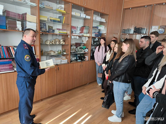 Сотрудники следственного комитета провели встречу со студентами юридического факультета Орловского государственного университета имени И.С. Тургенева