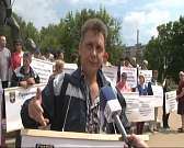 «Остановить пенсионный геноцид!»: в Орле протестуют профсоюзы