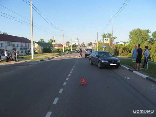На Орловщине молодой водитель сбил пешехода на зебре