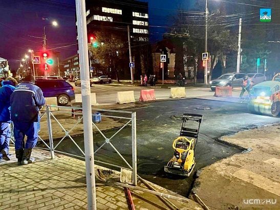 Движение транспорта на Полесской в Орле откроют после 19 часов