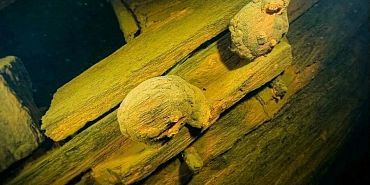Орловские дайверы нашли на дне Онежского озера корабль времен Петра I 