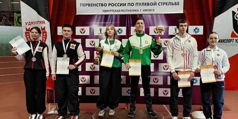 Орловские стрелки продолжают успешное выступление на Первенстве России в Ижевске 