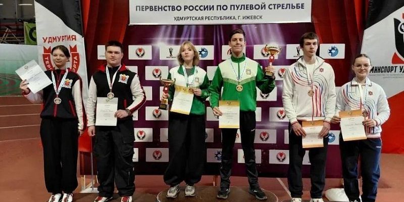 Орловские стрелки продолжают успешное выступление на Первенстве России в Ижевске 