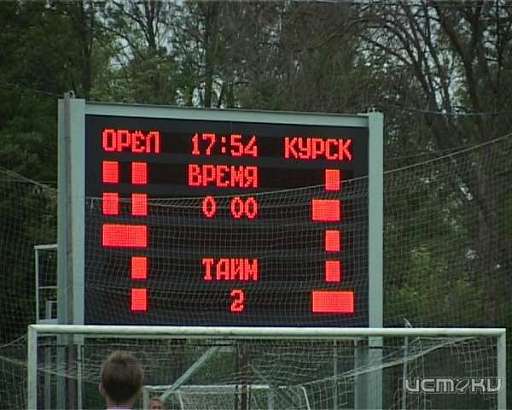 ФК «Орёл» оказался сильнее курского «Авангарда» 