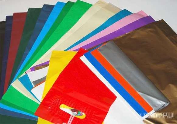 Варианты изображений при печати на пакетах