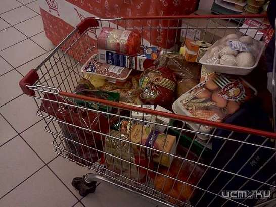Женщина похитила продукты из магазина