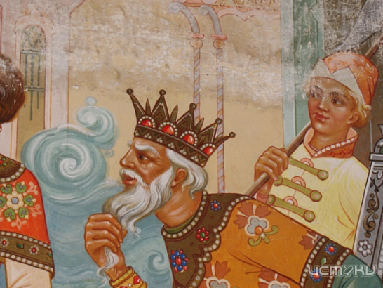 Суровые реалии сказочной комнаты:роспись во Дворце пионеров восстановят