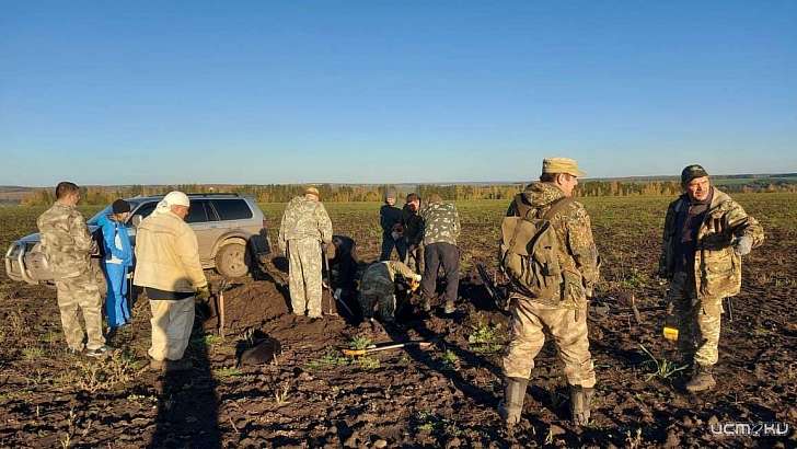Орловские поисковики нашли останки двух красноармейцев. Личность одного установили