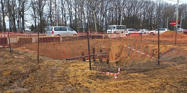 В Орле продолжается строительство сетей водоснабжения для межвузовского кампуса