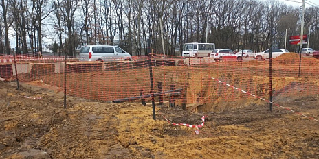 В Орле продолжается строительство сетей водоснабжения для межвузовского кампуса