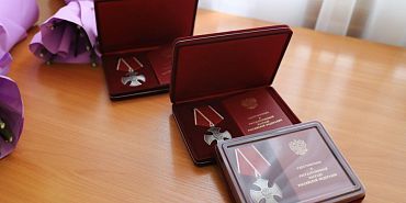 Награды В Орле посмертно наградили защитников Отечества