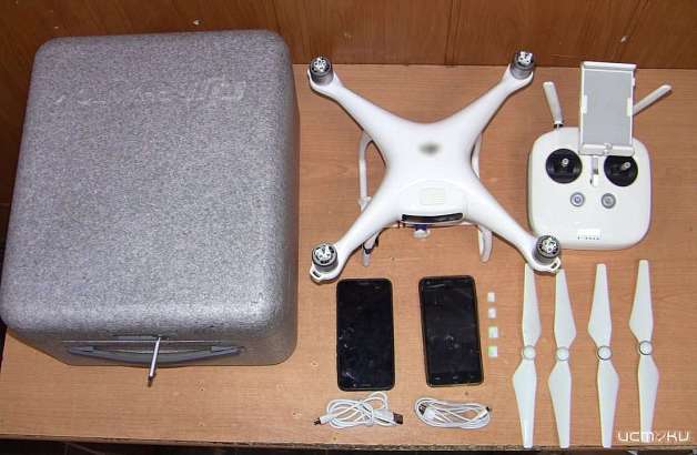 В орловскую колонию на квадрокоптере пытались передать мобильные телефоны