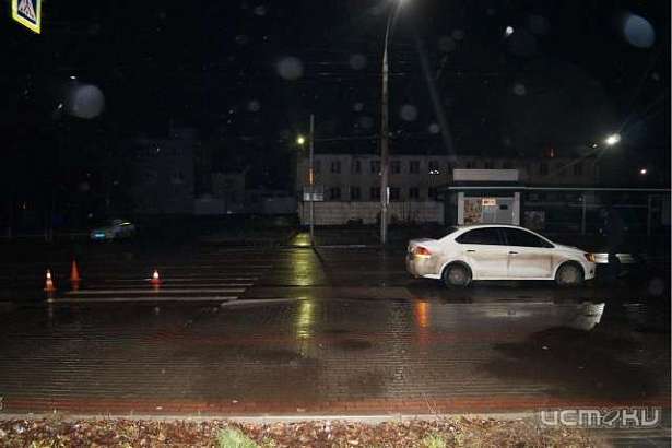 В Орле мужчину сбили на пешеходном переходе