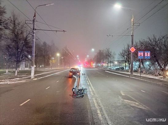 В Орле трезвый водитель сбил велосипедиста 