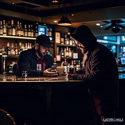 Орловчанин не смог справиться с искушением в баре 