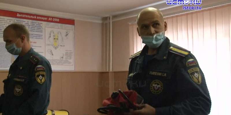 Через дым и огонь: как прошли соревнования орловских газодымозащитников
