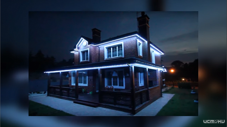 Свет Ваших Фантазий: Светодиодное Фасадное Освещение