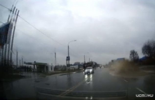 Венеция по орловски: ливни топят Карачевское шоссе 