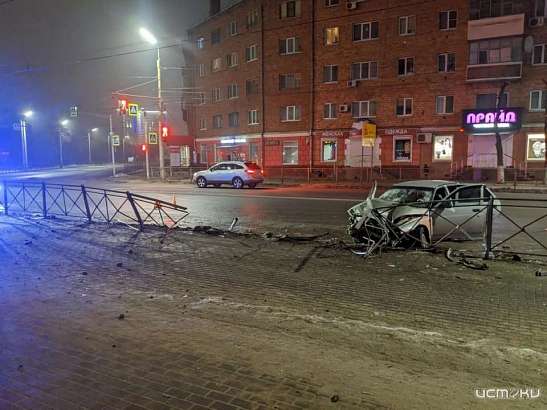 Молодой человек без прав устроил серьезное ДТП в центре Орла