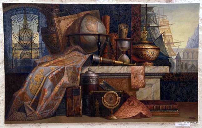 Получите два удовольствия. В театре имени Тургенева работает новая выставка.