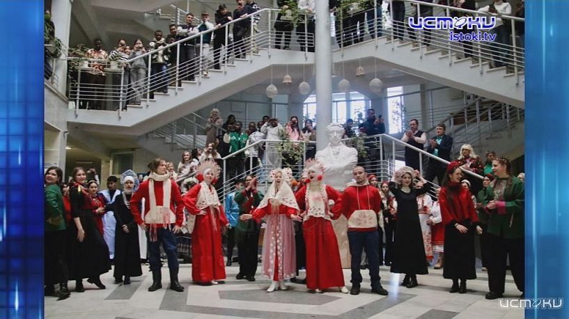 «Хоровод дружбы» объединил студентов университета. Экспресс - новости.