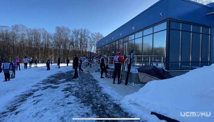 Ориентировщики оценили новый физкультурный комплекс и приняли участие в соревнованиях