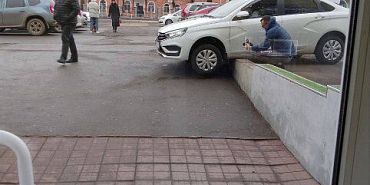 В Орле был замечен настоящий мастер парковки В Орле был замечен настоящий мастер парковки