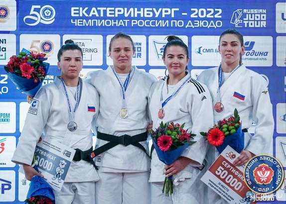 Орловская спортсменка Антонина Шмелёва завоевала бронзовую медаль на чемпионате России по дзюдо