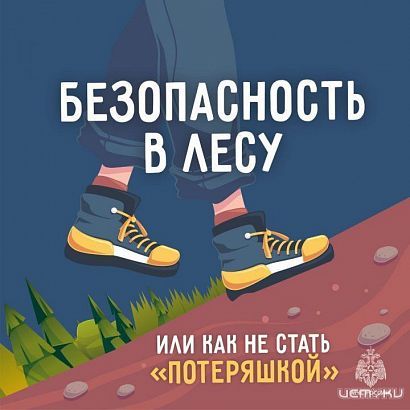 Как не стать "потеряшкой"? МЧС рассказывает наглядно