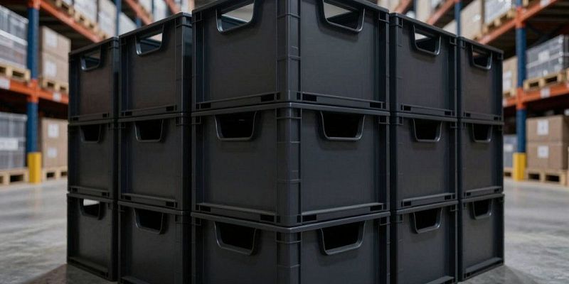 Складные ящики: экономия места в логистике