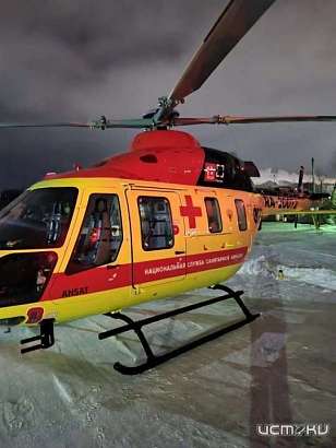 На Орловщину поставили вертолет санитарной авиации