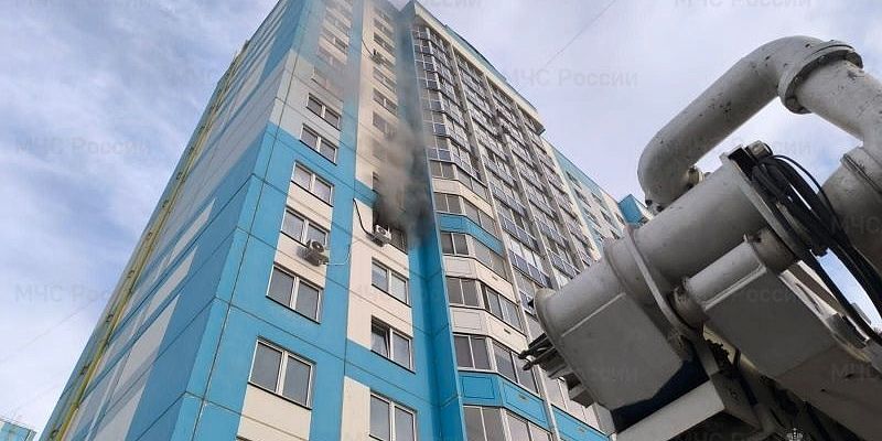 пожар В Орле произошел пожар из-за оставленной без присмотра свечи