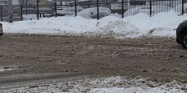 Очередное испытание Орла снегом.