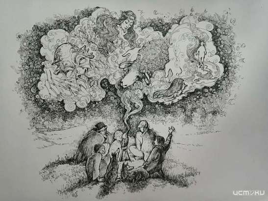 Рисунок выпускницы Мценской художественной школы используют в качестве обложки рассказа «Бежин луг» в новом переводе французской писательницы 