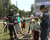 Как избежать чрезвычайных ситуаций? Об этом спасатели рассказали ребятам, отдыхающим в санатории "Орловчанка"