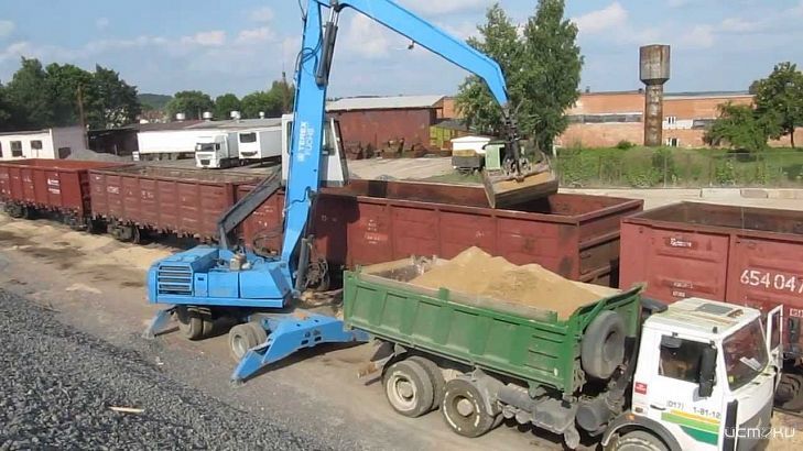 Погрузка строительных грузов на железной дороге в Орловской области выросла на четверть в январе - мае