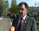 Орловские железнодорожники отметили юбилей Победы митингом