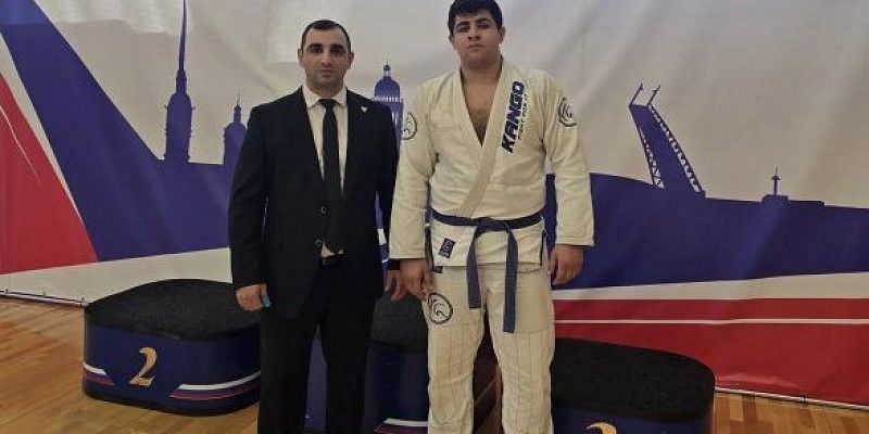 Орловский борец Лаврент Оганнисян завоевал бронзовую медаль на чемпионате страны по джиу-джитсу