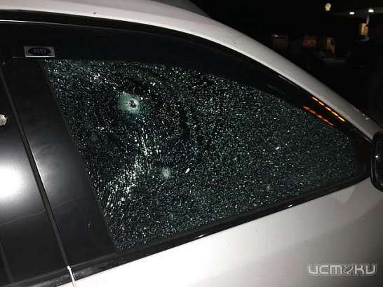 Ночной взрыв гранаты на орловской автозаправке: фото с места ЧП