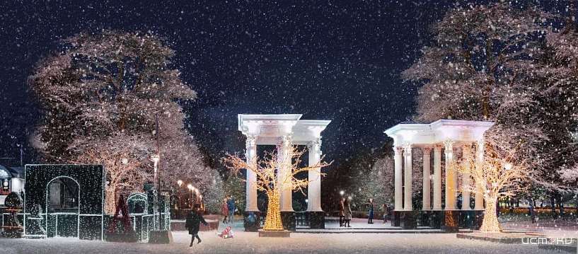 Красиво и со вкусом: Клычков показал, как Орел украсили к новогодним праздникам