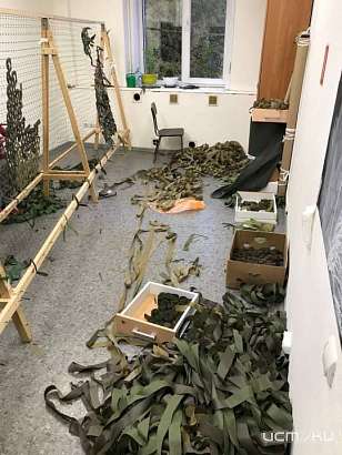 В Орле нужны волонтёры готовые плести маскировочные сети для бойцов СВО