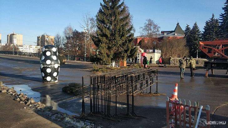 «Раненые» матрешки украсят центр Орла