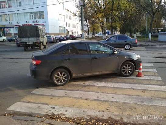 В Орле средь бела дня сбили пешехода