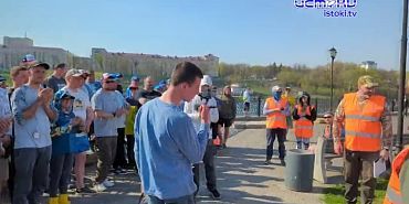 Почти сотня любителей рыбалки встретились на набережной Орла!