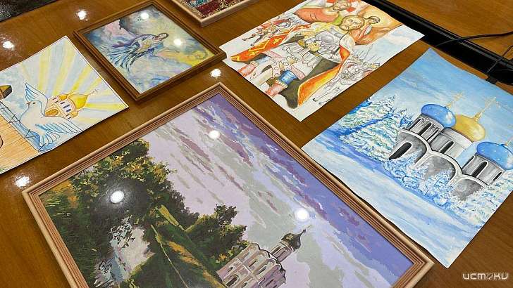 Кресты и купола: в колониях Орловщины прошел конкурс православной живописи