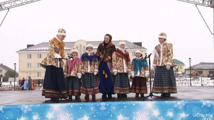 В православном центре на Орловщине прошли рождественские гулянья