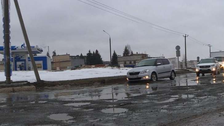 Дороги на Болховском шоссе в Орле пообещали отремонтировать